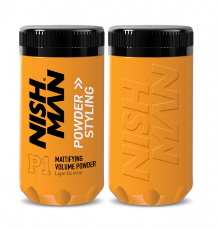 Styling - NishMan Pudra de volum matifianta Light Control Volume Powder P1 20g