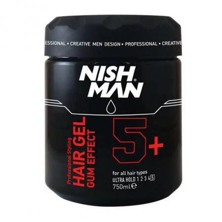 PAR - Gel cu fixare puternica NishMan Ultra Hold 5+ 750 ml