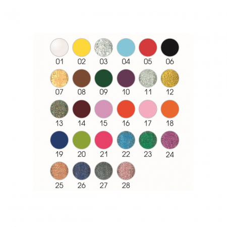 Oja pentru pictat, Nail Liner, Umbrella Nr 11 - Sclipici argintiu [1]
