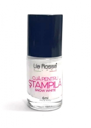 UNGHII - Oja pentru stampila Lila Rossa Milano Snow White 6 ml
