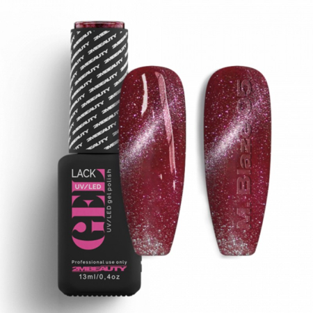 Unghii tehnice - Oja Semi GELlack 2M Hema Free Magnet Blaze 05