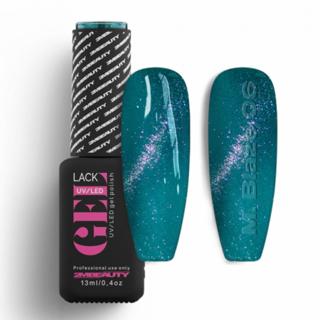Unghii tehnice - Oja Semi GELlack 2M Hema Free Magnet Blaze 06