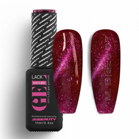 Unghii tehnice - Oja Semi GELlack 2M Hema Free Magnet Blaze 07