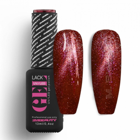 Unghii tehnice - Oja Semi GELlack 2M Hema Free Magnet Blaze 10
