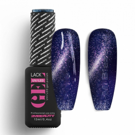 Unghii tehnice - Oja Semi GELlack 2M Hema Free Magnet Blaze 14