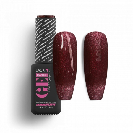 Oja semipermanenta - Oja Semi GELlack 2M Hema Free Magnet Nr. 114