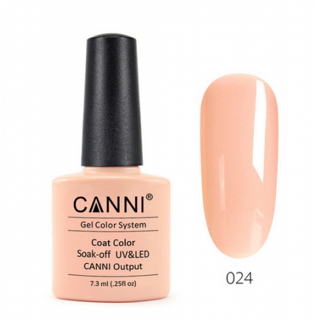 UNGHII - Oja semipermanenta, Canni, 024 light salmon, 7.3 ml