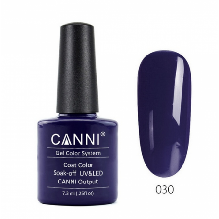 Oja semipermanenta - Oja semipermanenta, Canni, 030 dark slate blue, 7.3 ml