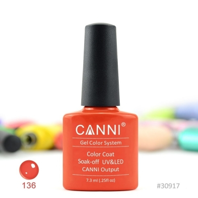 Oja semipermanenta Canni 136 coral 7.3 ml [0]