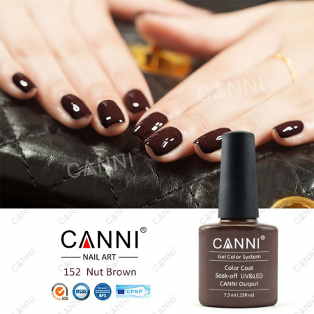 Oja semipermanenta, Canni, 152 saddle Brown, 7.3 ml [1]