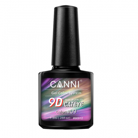 UNGHII - Oja semipermanenta Canni, 9D Cat Eye, 7.3 ml, nuanta 09