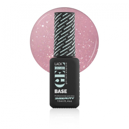 Oja semipermanenta - Oja semipermanenta GELlack 2M Glimmering Rubber Base Nr. 02