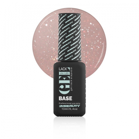 Oja semipermanenta - Oja semipermanenta GELlack 2M Glimmering Rubber Base Nr. 03