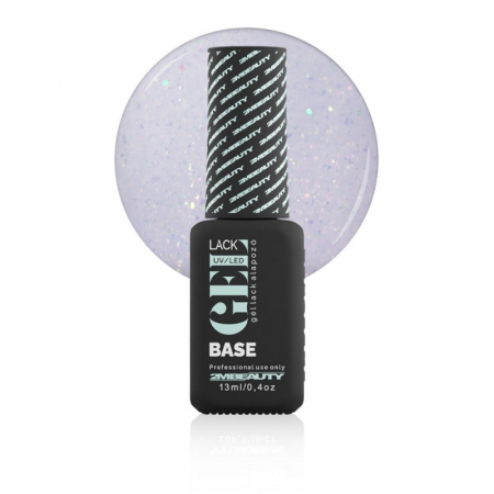 Oja semipermanenta - Oja semipermanenta GELlack 2M Glimmering Rubber Base Nr. 04