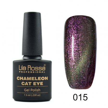 Oja semipermanenta Lila Rossa Chameleon Cat Eye 015 7.3 ml [0]