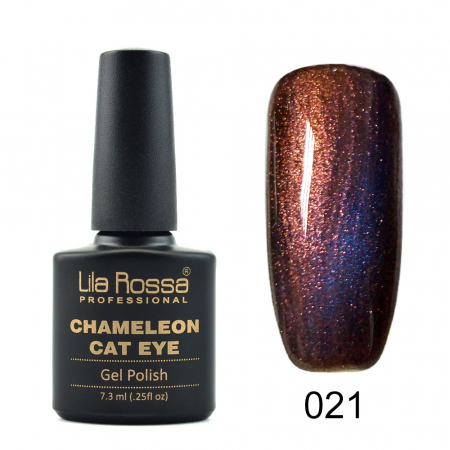 Oja semipermanenta Lila Rossa Chameleon Cat Eye 021 7.3 ml [0]