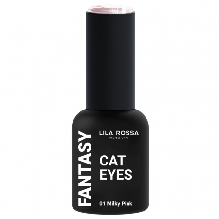 oja semipermanenta Lila Rossa Fantasy Cat Eyes 10 g 01 Milky Pink [1]