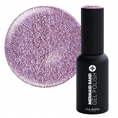 UNGHII - Oja semipermanenta Lila Rossa, Mermaid Sand, 7 g, 03