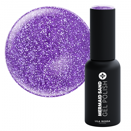 UNGHII - Oja semipermanenta Lila Rossa, Mermaid Sand, 7 g, 08