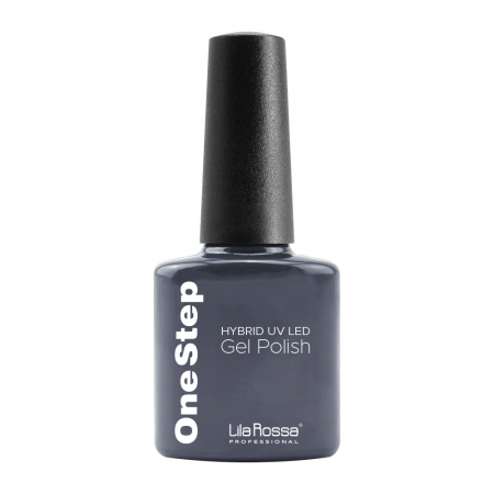 UNGHII - Oja semipermanenta, Lila Rossa, OneStep, 3 in 1, 082 slate gray, 7 ml