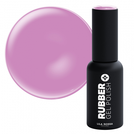 UNGHII - Oja Semipermanenta Lila Rossa Rubber Pastel So Rose 046