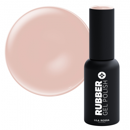 UNGHII - Oja Semipermanenta Lila Rossa Rubber Pastel Cool Pink 052