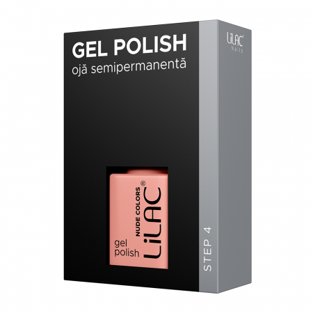 Oja semipermanenta Lilac NUDE 16 caramel nude [7]