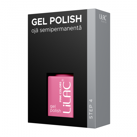 Oja semipermanenta Lilac PINK 62 bubblegum pink [7]