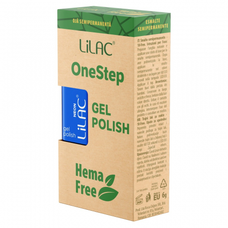 Oja semipermanenta Lilac OneStep Hema Free Neon 046 [2]