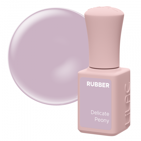 Oja semipermanenta Lilac Rubber Delicate Peony [3]
