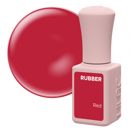 UNGHII - Oja semipermanenta Lilac Rubber Red