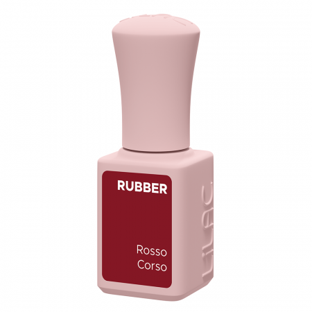 Oja semipermanenta Lilac Rubber Rosso Corso [3]