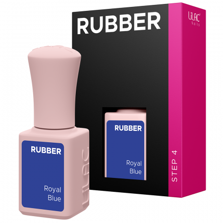 Oja semipermanenta Lilac Rubber Royal Blue [1]