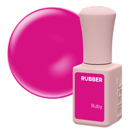 Oja semipermanenta Lilac Rubber Ruby [3]