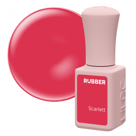 UNGHII - Oja semipermanenta Lilac Rubber Scarlett