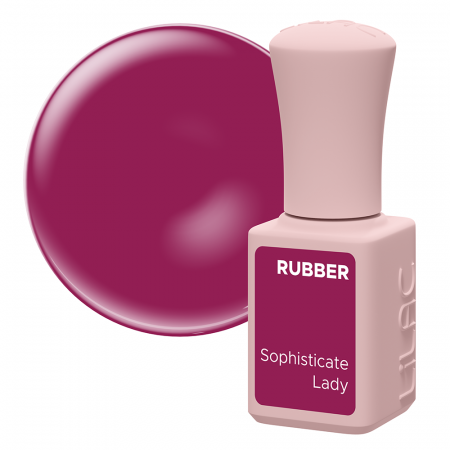 UNGHII - Oja semipermanenta Lilac Rubber Sophisticate Lady