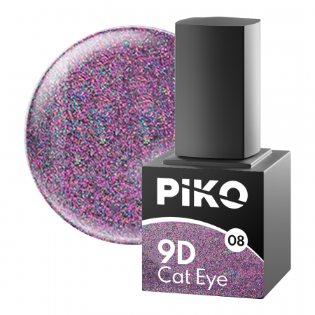 Oja semipermanenta Piko 9D Cat Eye 8g  08 [0]