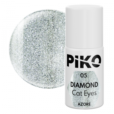 Oja semipermanenta Piko, 7 ml, Diamond Cat Eyes, 05 Azore [0]