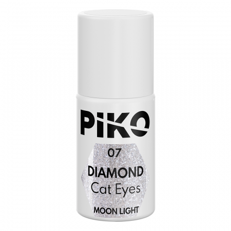 Oja semipermanenta Piko, 7 ml, Diamond Cat Eyes, 07 Moon Light [1]