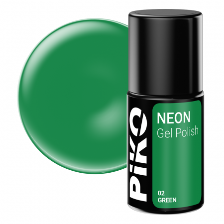 UNGHII - Oja semipermanenta Piko, Neon, 7 g, 02, Verde