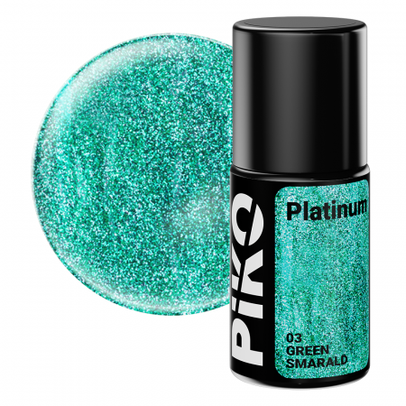 UNGHII - Oja semipermanenta Piko, Platinum, 7g, 03 Green Smarald
