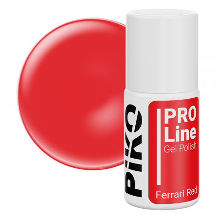 UNGHII - Oja semipermanenta Piko, ProLine, Ferrari Red, 6 g