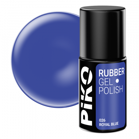 UNGHII - Oja semipermanenta Piko, Rubber, 7ml, 026 Royal Blue