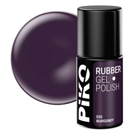 UNGHII - Oja semipermanenta Piko, Rubber, 7ml, 035 Burgundy