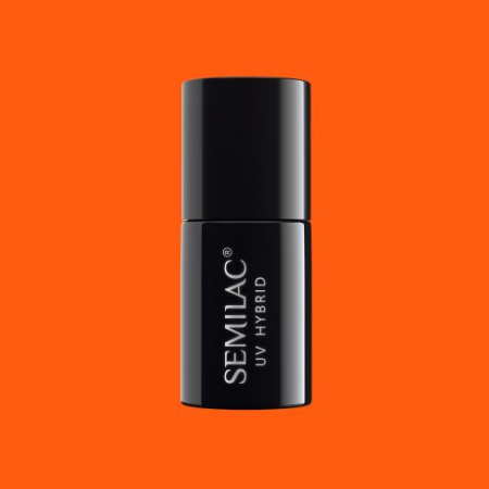 Oja semipermanenta - Oja semipermanenta Semilac 045 Electric Orange 7 ml