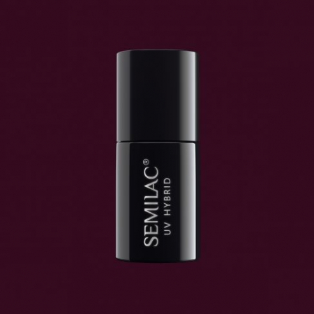 Oja semipermanenta Semilac 076 Black Coffee 7 ml
