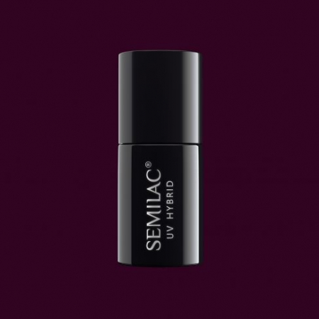 UNGHII - Oja semipermanenta Semilac 099 Dark Purple Wine 7 ml