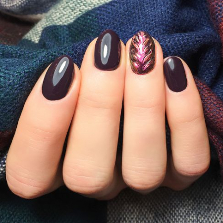 Oja semipermanenta Semilac 100 Black Purple 7 ml [1]