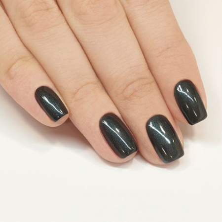 Oja semipermanenta Semilac 108 Metallic Black 7 ml [1]