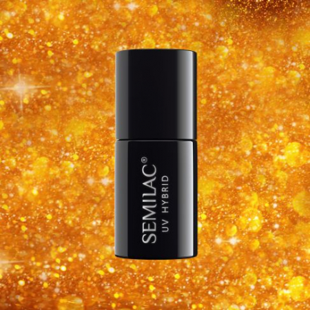 Oja semipermanenta - Oja semipermanenta Semilac 142 Royal Gold 7 ml